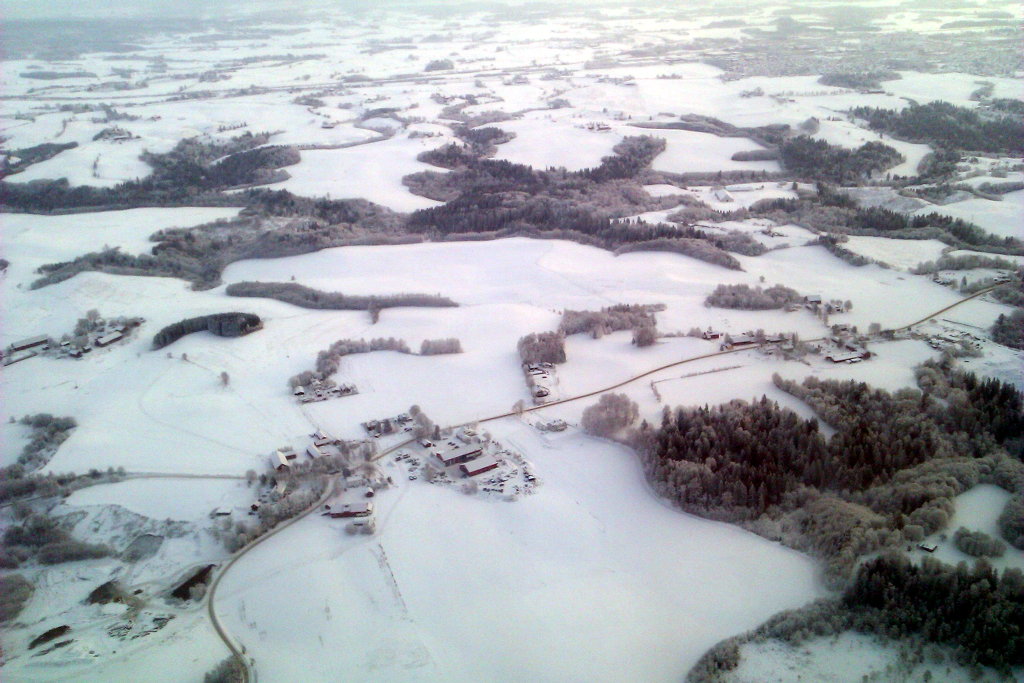 Norwegian Air flight Bodø - Oslo. Photo: Sanjin Đumisić.