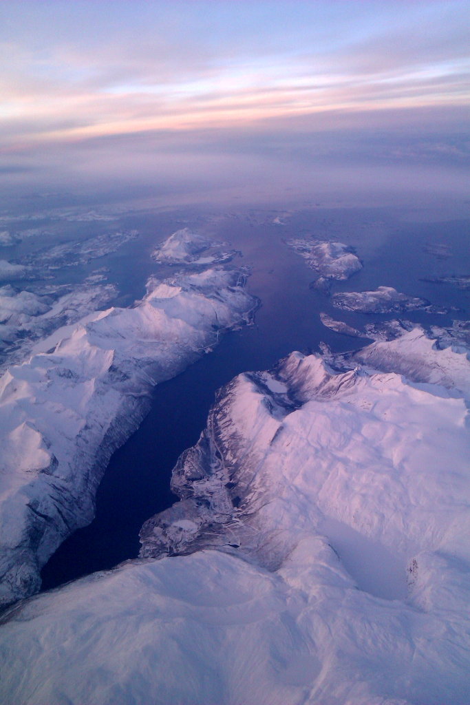 Norwegian Air flight Bodø - Oslo. Photo: Sanjin Đumisić.