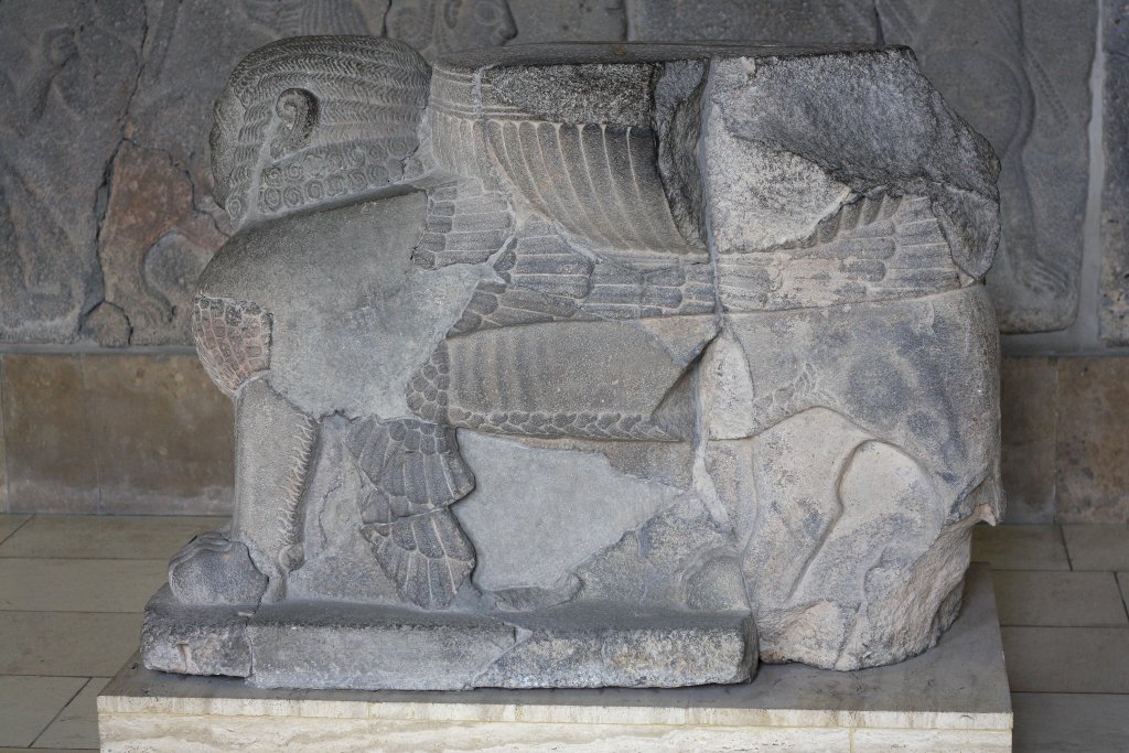 Sumerian sphinx, Pergamon Museum Berlin. Photo: Sanjin Đumišić.