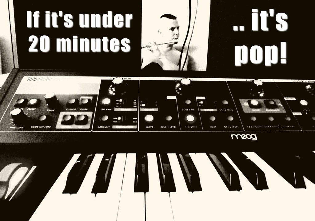 If it's under 20 minutes, it's pop! By Sanjin Đumišić.