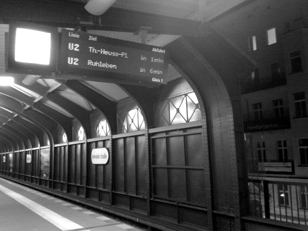 Berlin subway station. Photo: Sanjin Đumišić.