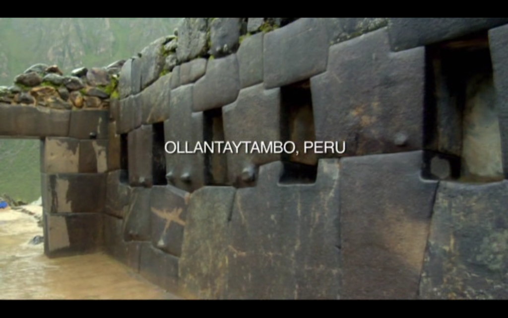 The Revelation Of The Pyramids - Ollantaytombo.