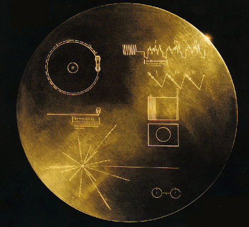 Voyager golden disk.