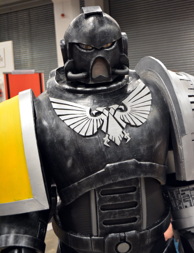 Robot warrior costume. Photo: Sanjin Đumišić.
