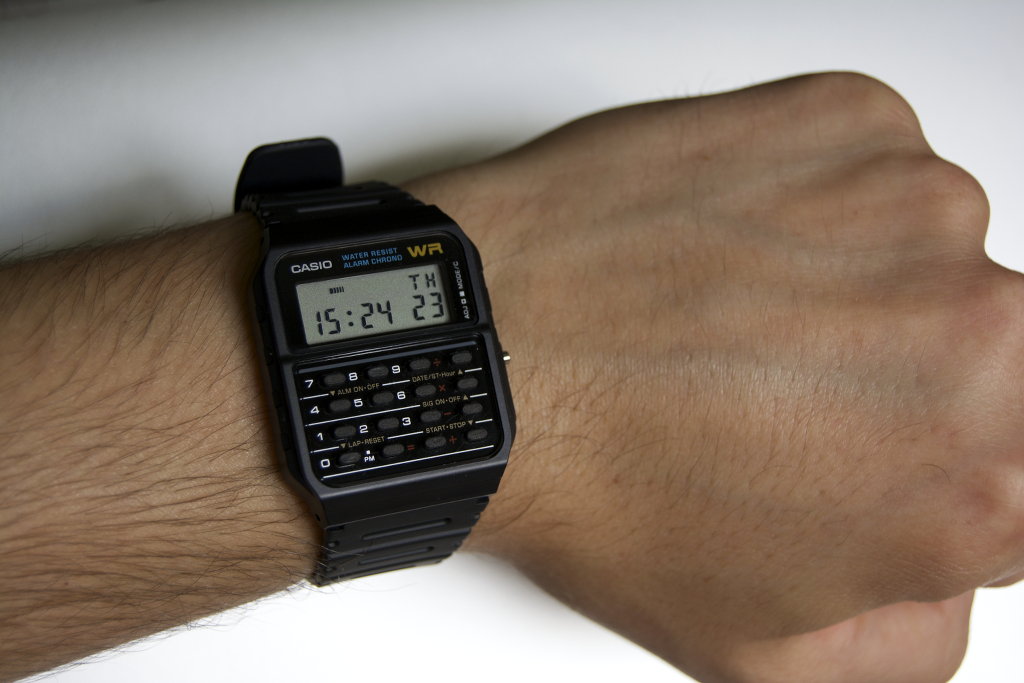 Casio CA53W-1 Databank. Photo: Sanjin Đumišić.