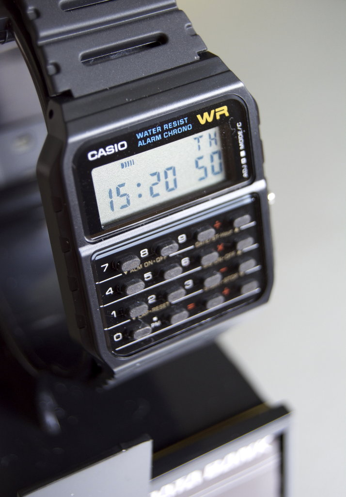 Casio CA53W-1 Databank. Photo: Sanjin Đumišić.