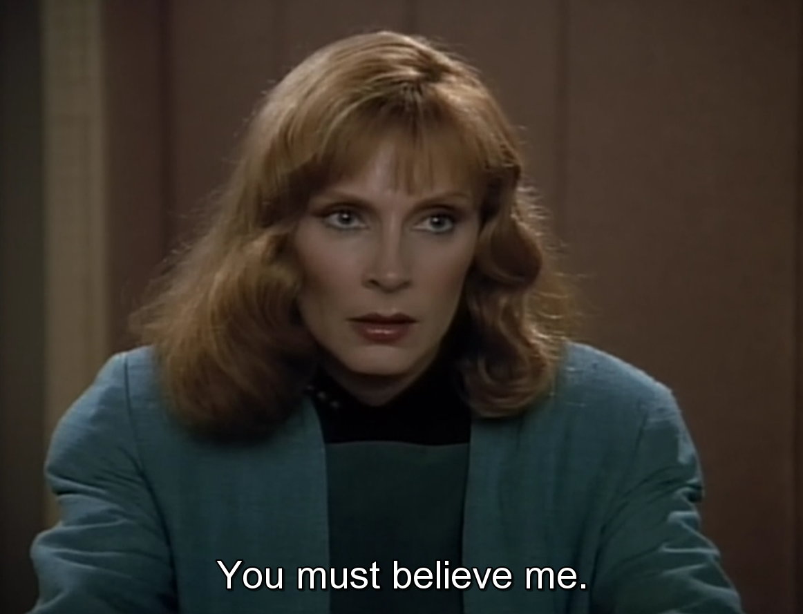 Doctor Beverly Crusher of the Star Trek TNG - Meme.