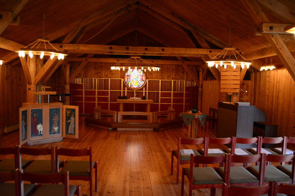 Inside the small church in Venabu. Photo: Sanjin Đumišić.