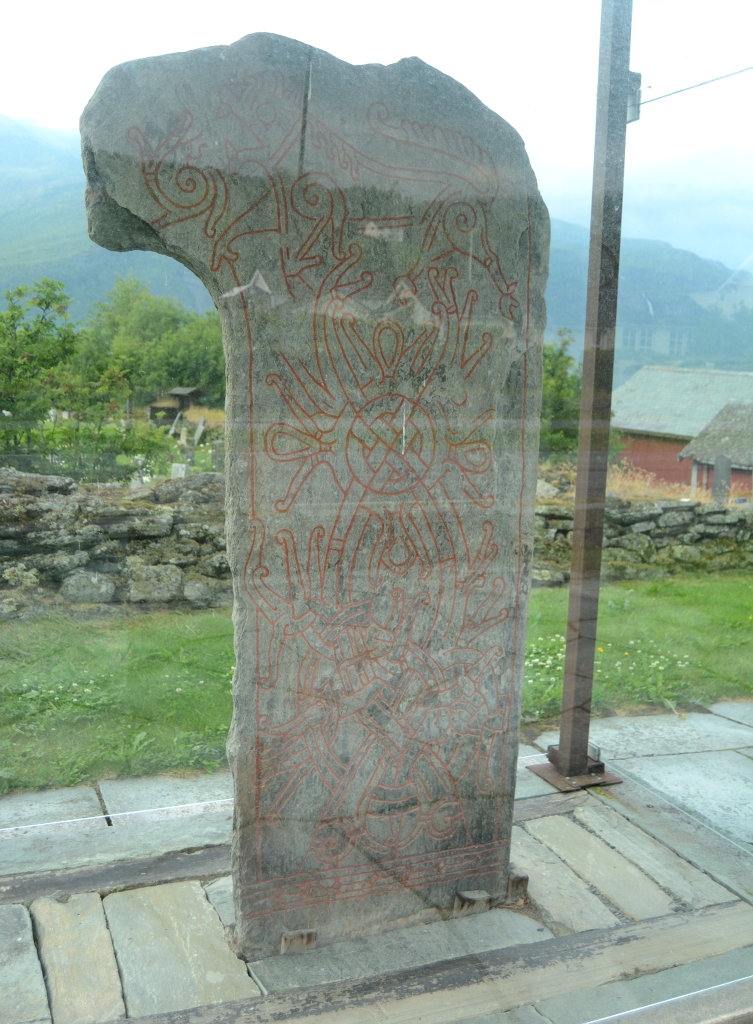 The rune stone 'Vangstein'. Photo: Sanjin Đumišić.