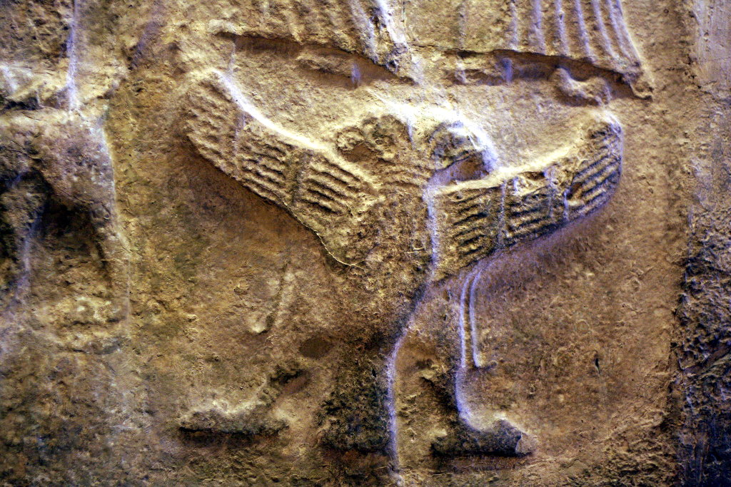 Sumer - Pergamon Museum in Berlin - Wall Carvings. Photo: Sanjin Đumišić.