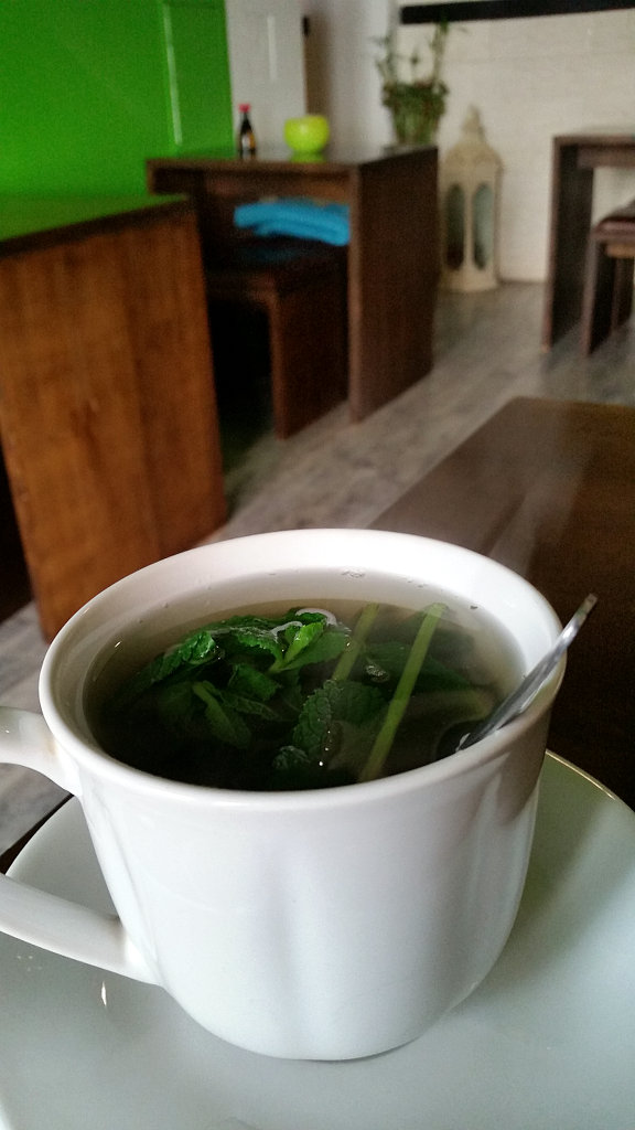 Mint tea in Chay Asia Berlin. Photo: Sanjin Đumišić.