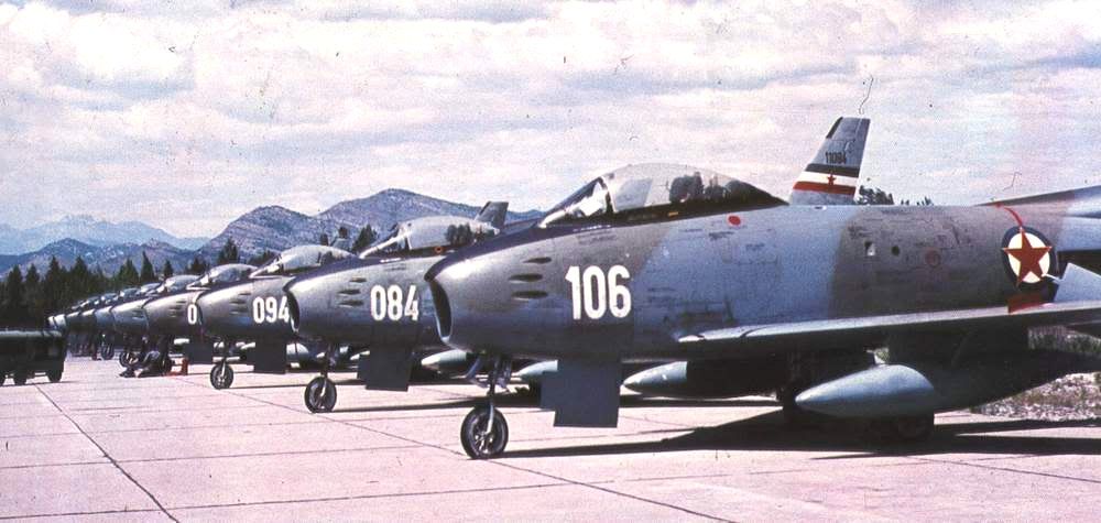 Yugoslav F-86.