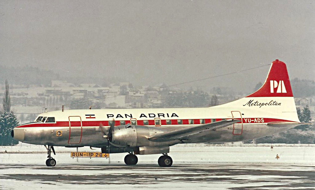 Pan Adria Fokker 227.