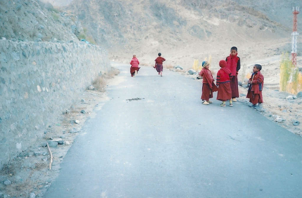 Orphan monks in Ladakh. Photo: Sanjin Đumišić.