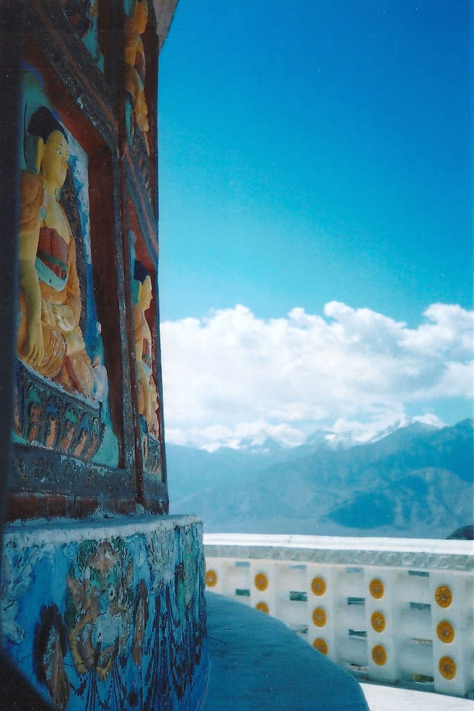 Shanti Stupa in Leh. Photo: Sanjin Đumišić.