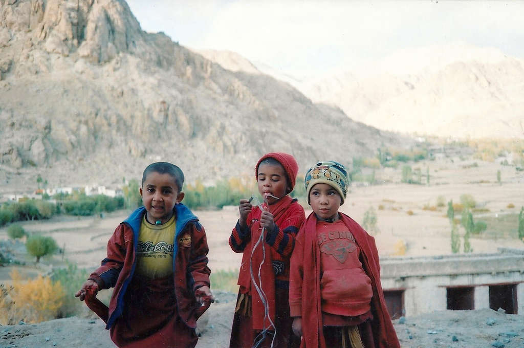Young orphan monks in Ladakh. Photo: Sanjin Đumišić.