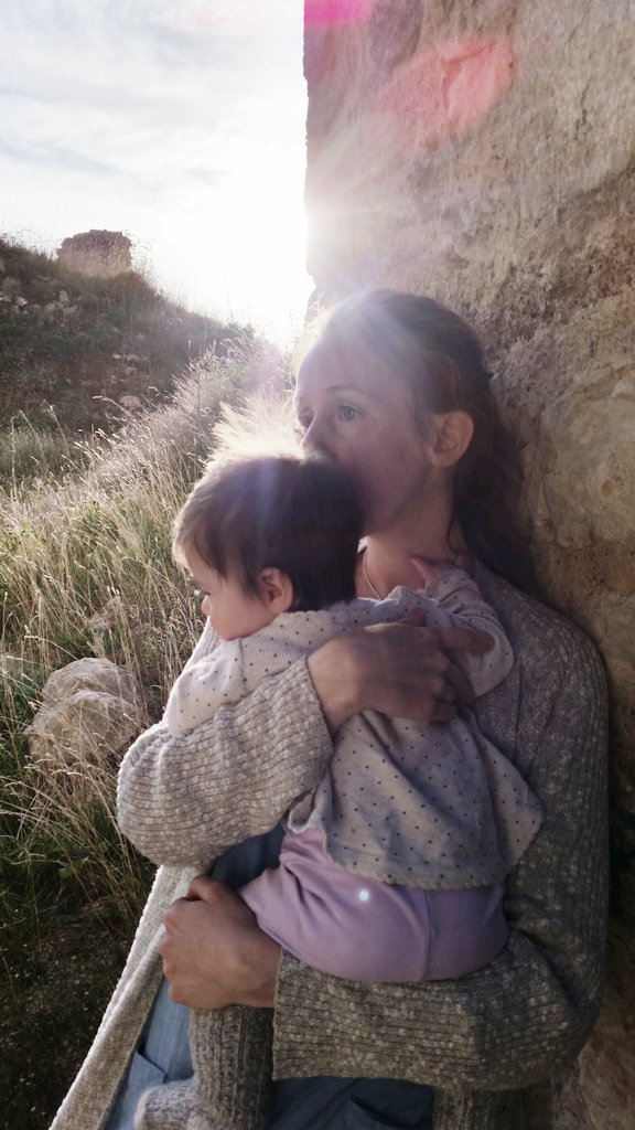 Sanjin and Florens on Old Blagaj Fort, Stjepan Grad. Photo: Sanjin Đumišić.