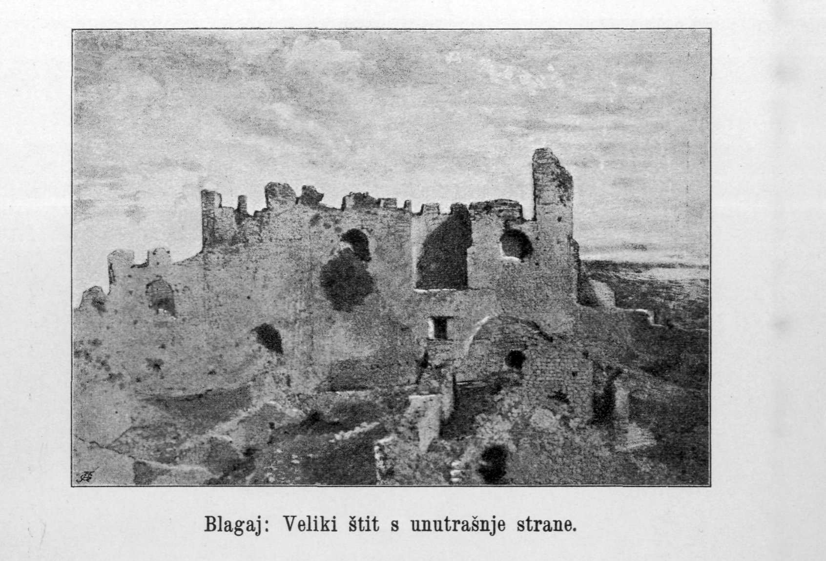 Fortress Stjepan Grad in Blagaj.