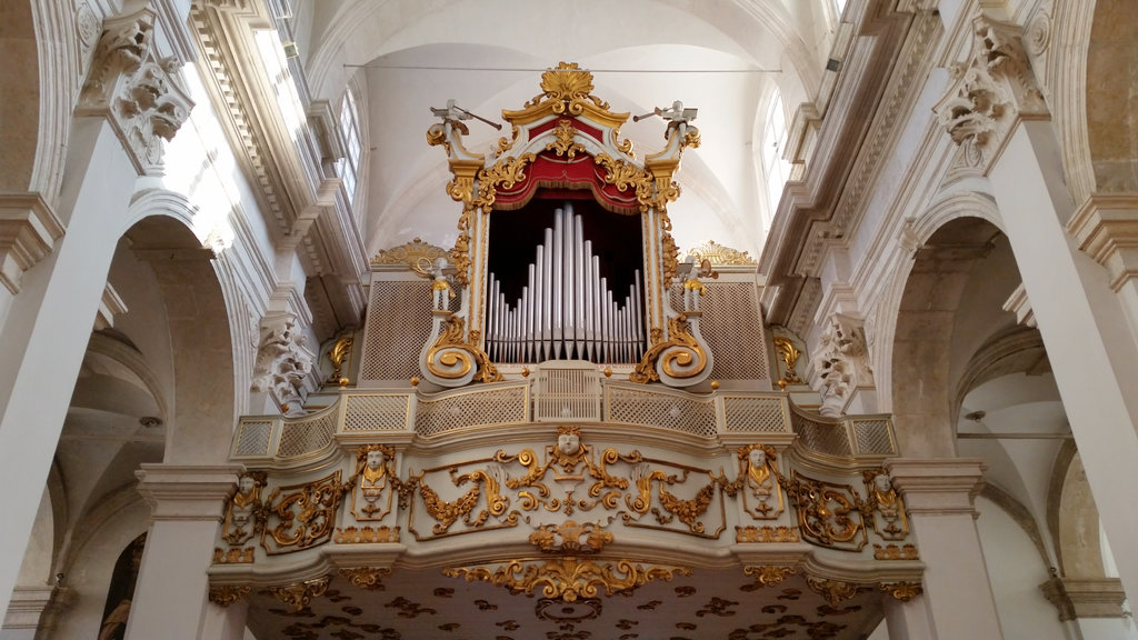 Dubrovnik church organ. Photo: Sanjin Đumišić.