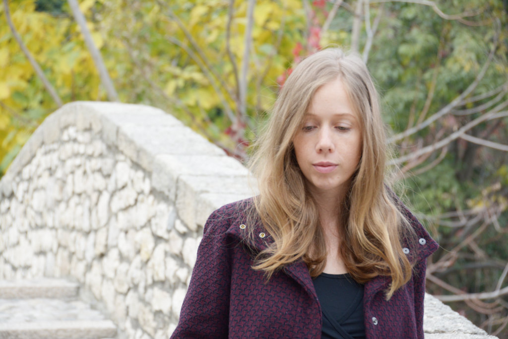 Lisa Sinclair at Kriva Ćuprija. Photo: Sanjin Đumišić.