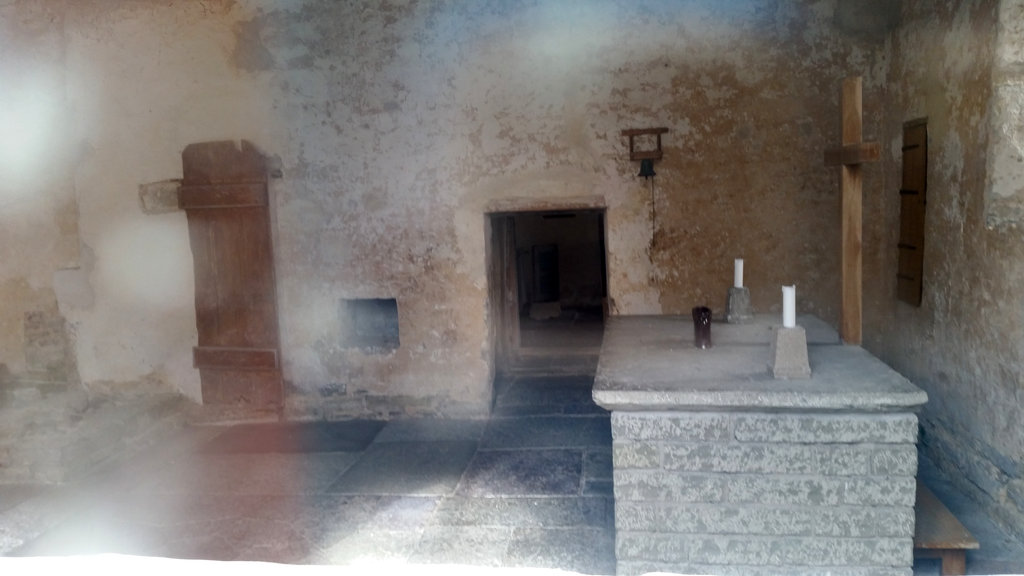 Medieval church altar. Photo: Sanjin Đumišić.