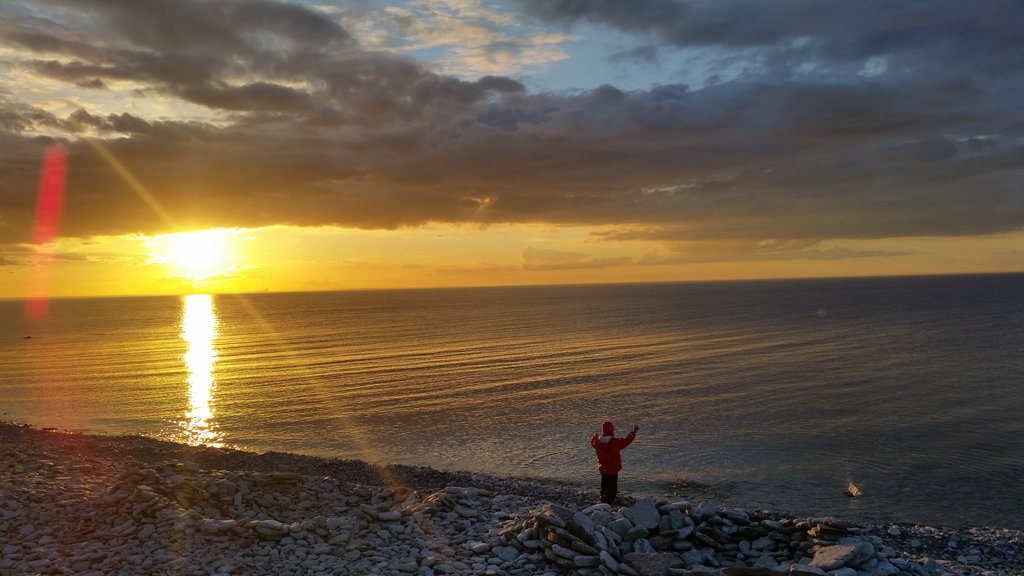 Öland sea sunset. Photo: Sanjin Đumišić.