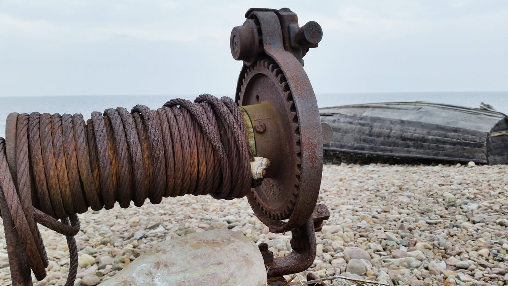 Rustic stuff on Öland beach. Photo: Sanjin Đumišić.