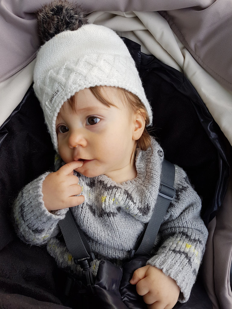 Baby Florens on a cold May day. Photo: Sanjin Đumišić.