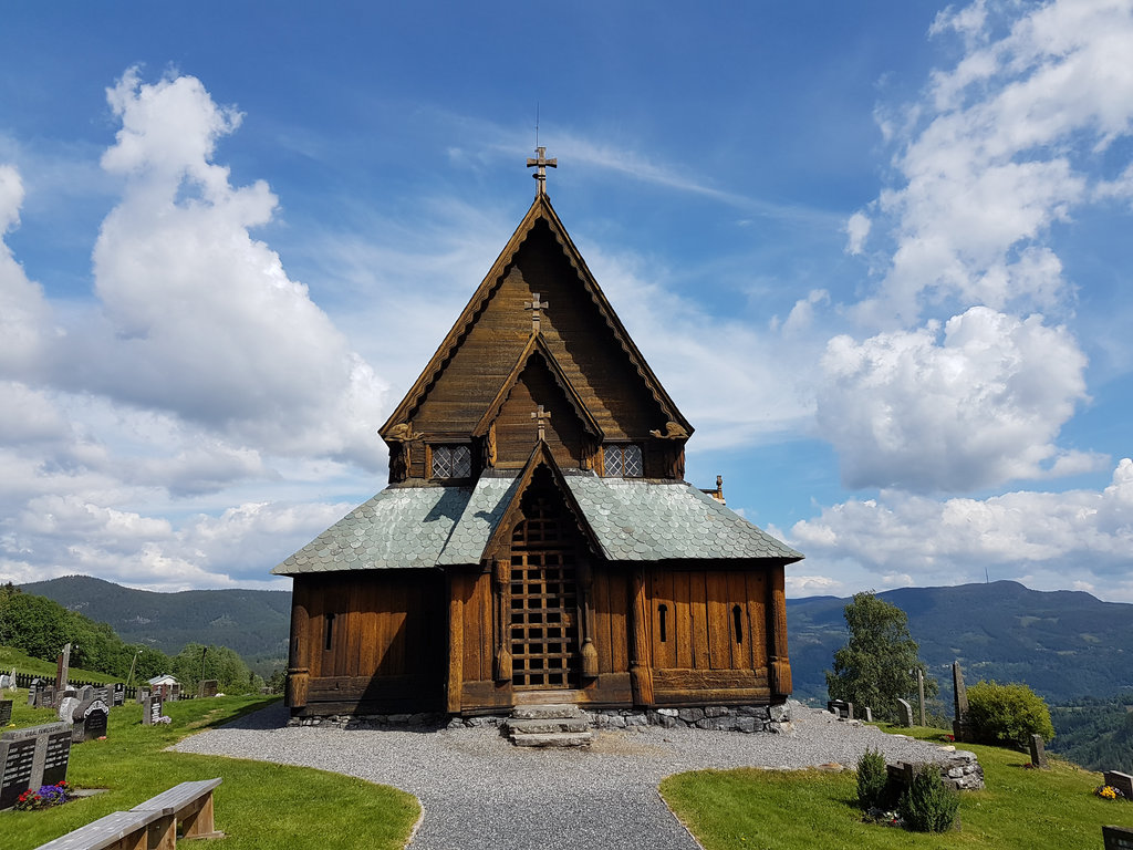 Reinli Stave Church, Norway. Photo: Sanjin Đumišić.