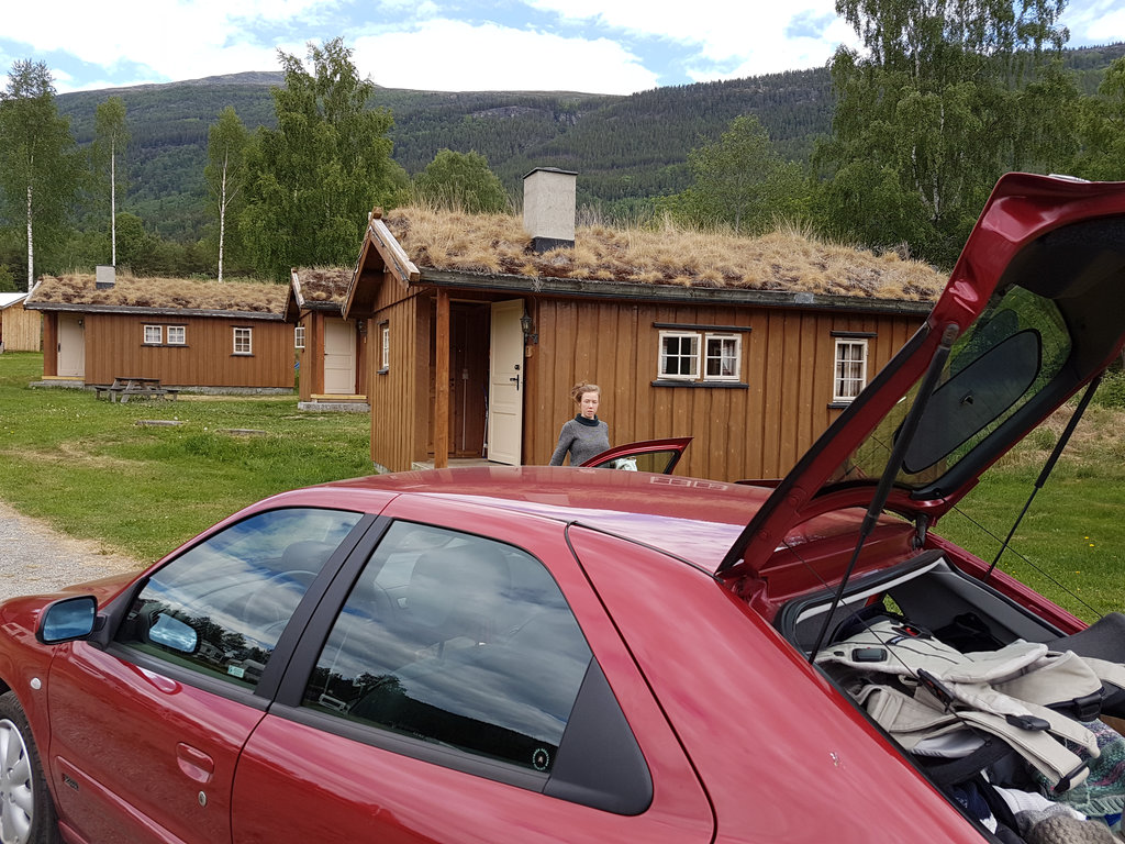 Norway road trip, rent a cabin. Photo: Sanjin Đumišić.