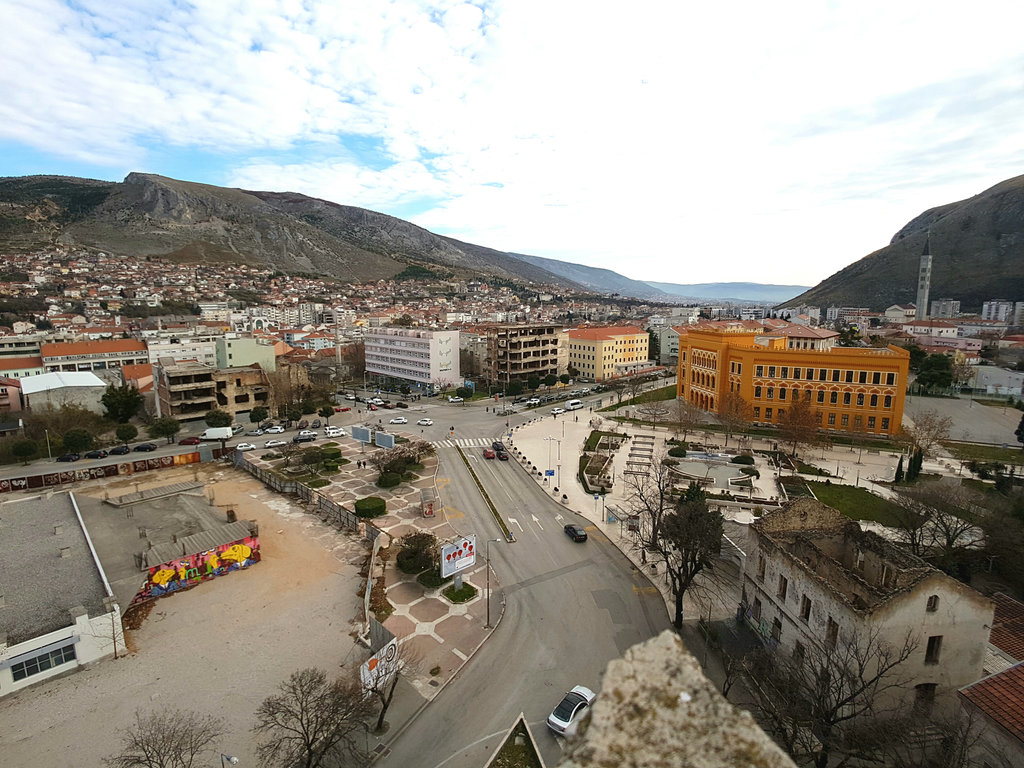 Spanish Square in Mostar. Photo: Sanjin Đumišić.