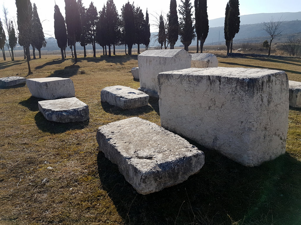 Stećci megalith tombstones in Radimlja. Photo: Sanjin Đumišić.