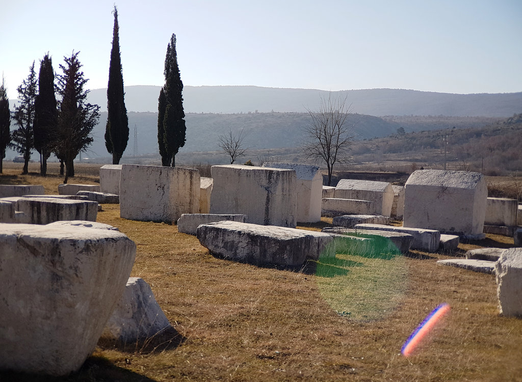 Stećci (Medieval Megalithic Tombstones) in Radimlja, Bosnia & Herzegovina