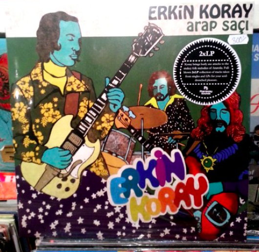 Erkin Koray, Arap Saci vinyl.