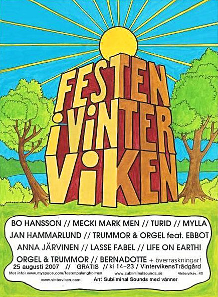 Festen i Vinterviken 2007.