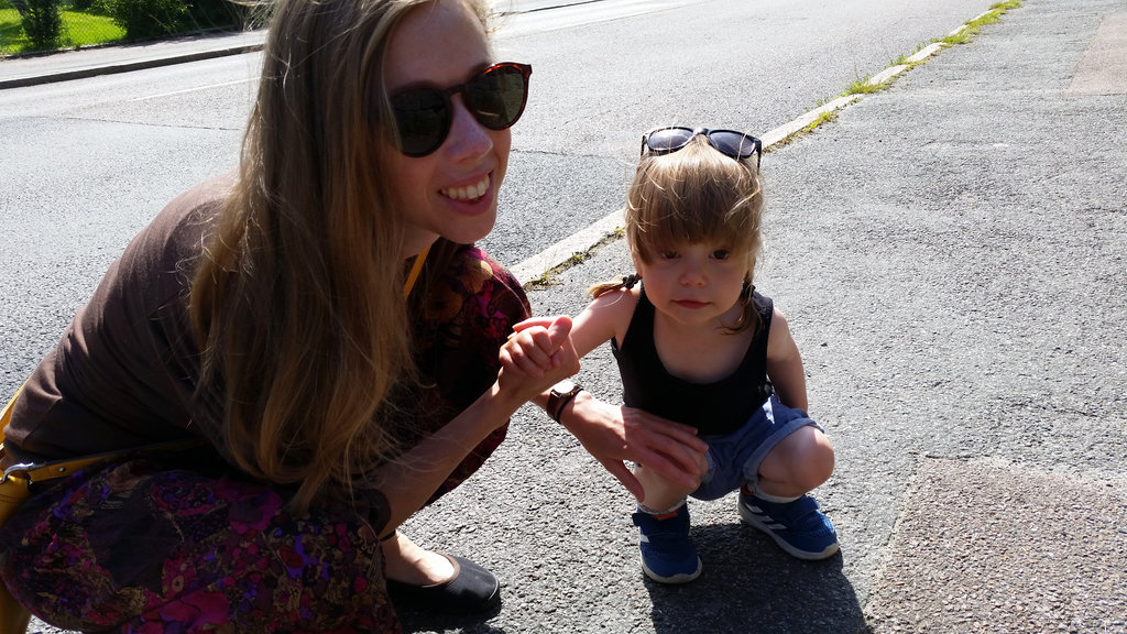 Lisa and Florens, a July walk. Photo: Sanjin Đumišić.