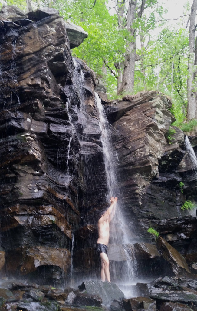 Ramhultafallet, waterfall. Photo: Sanjin Đumišić.