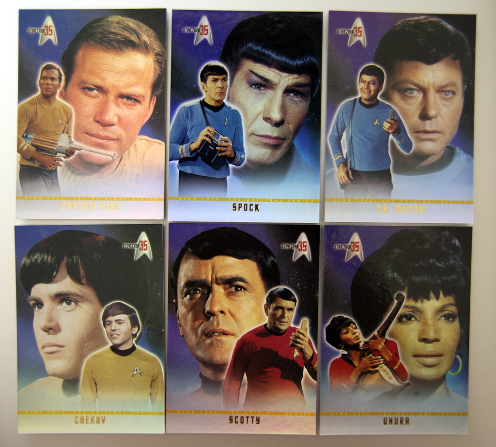 Star Trek cards.