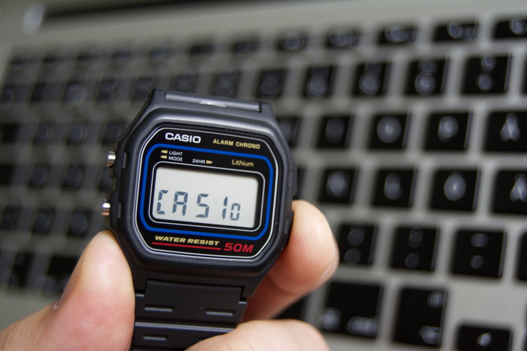 how to check if the casio watch is original