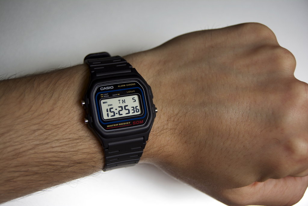 Casio W-59-1-VQES. Photo: Sanjin Đumišić.