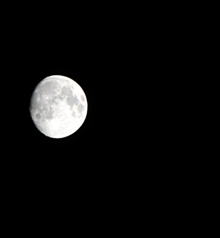 There’s more than a finger pointing to the moon.