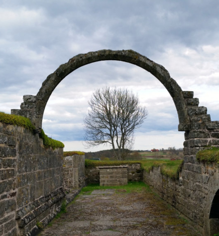 Gudhem Abbey medieval ruins (Gudhems klosterruin)