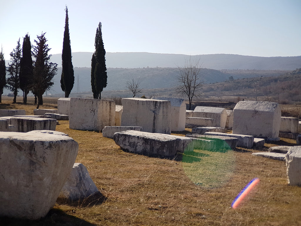 Stećci megalith tombstones in Radimlja. Photo: Sanjin Đumišić.