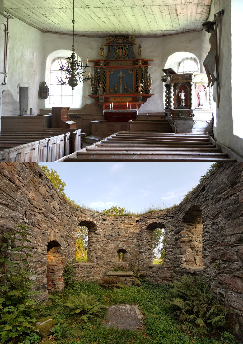 13th Century Church Ruins.