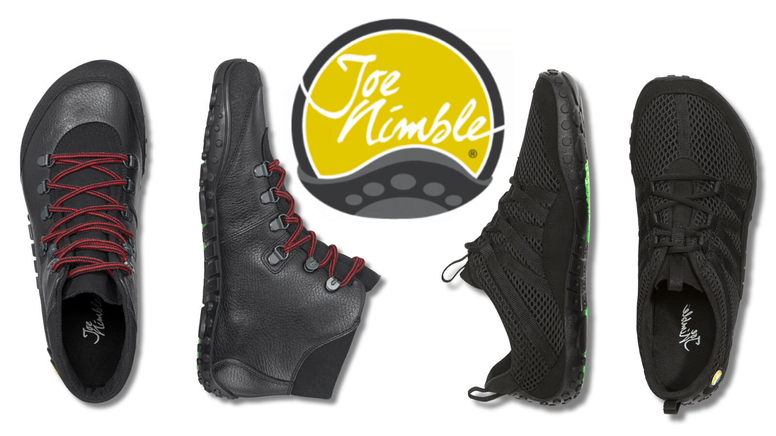 Barefoot shoes by Joe Nimble. WanderToes and NimbleToes.