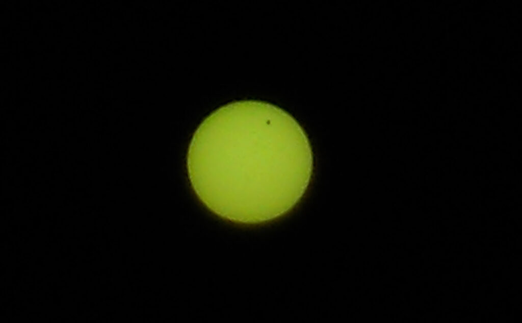 Transit of Venus. Photo: Sanjin Đumišić.